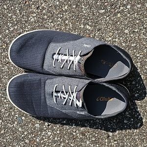 OluKai Nohea Moku Boat Shoes Size 13